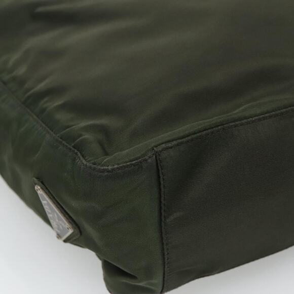 PRADA Tote Bag Nylon Green - Picture 11 of 16